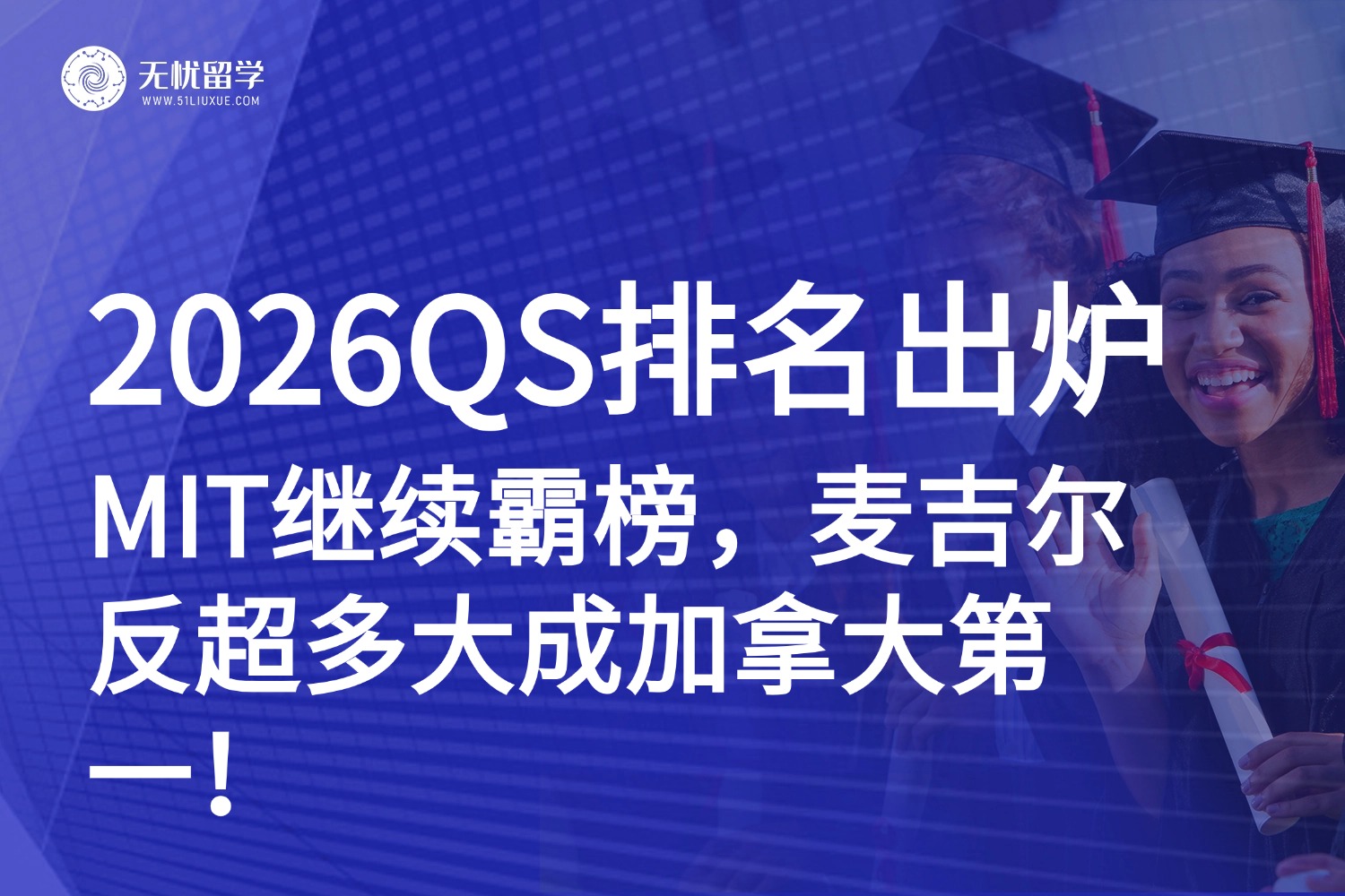 2026QS世界大学排名（美加篇）：MIT稳居第一，波士顿大学飙升20位，麦吉尔反超多大！
