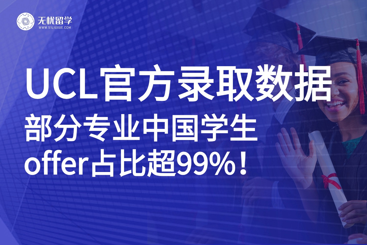 英国留学|UCL官方录取数据揭秘：这些硕士专业，中国学生offer占比竟超90%！